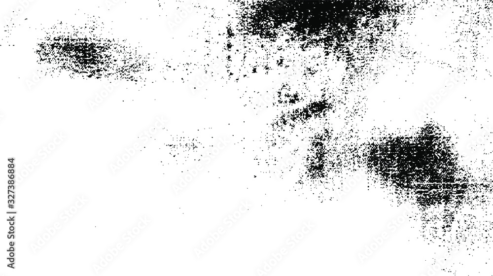 Fototapeta premium Rough black and white texture vector. Distressed overlay texture. Grunge background. Abstract textured effect. Vector Illustration. Black isolated on white background. EPS10.