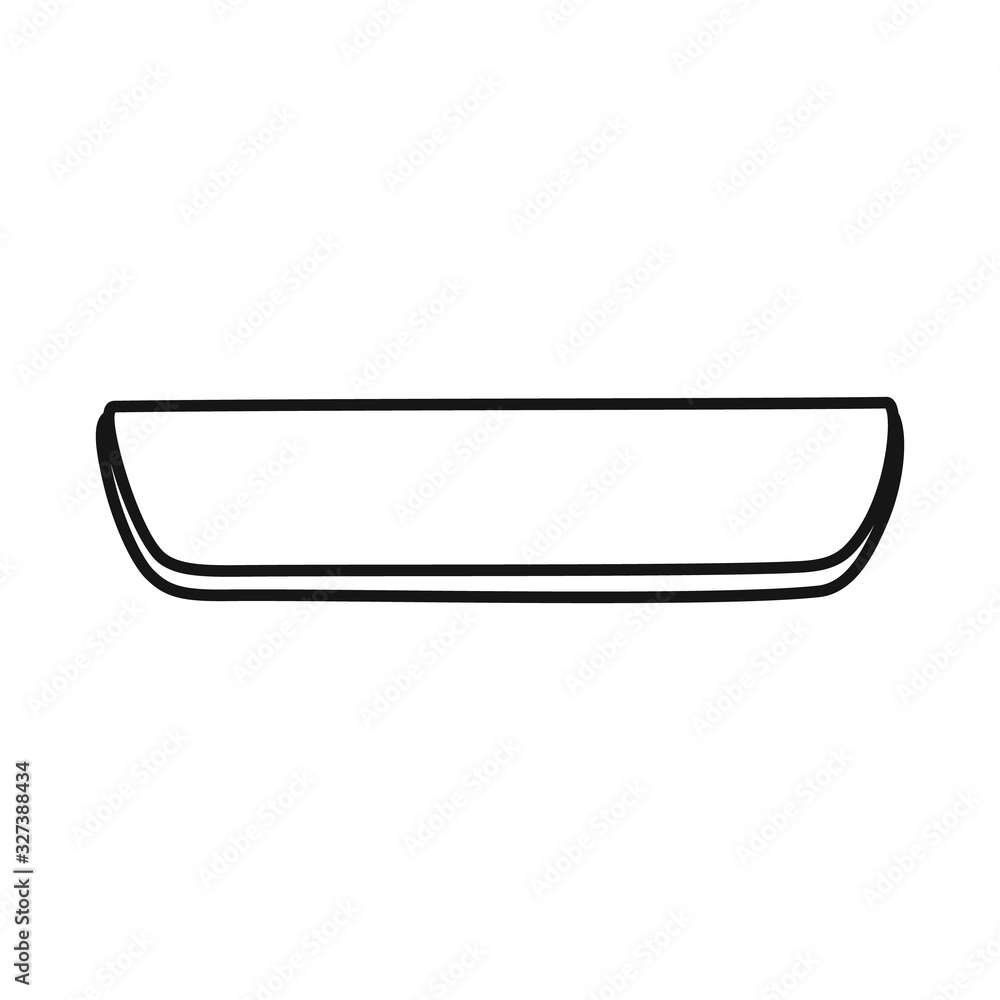 Vector illustration of cutlet and sausage symbol. Web element of cutlet and product stock symbol for web. Vector illustration of cutlet and sausage symbol. Web element of cutlet and product stock symbol for web.