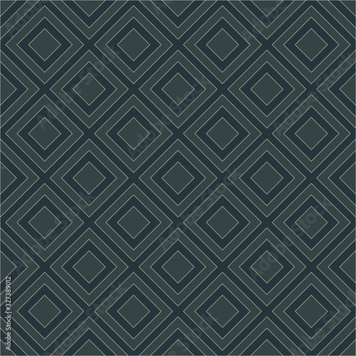 Seamless Vector Pattern. Editable strokes, luxurious design. 