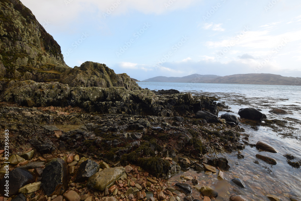 The South Coast of the Isle of Jura Scotland The South Coast of the Isle of Jura Scotland