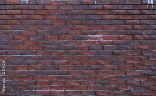 Magenta bricks, loft exterior background