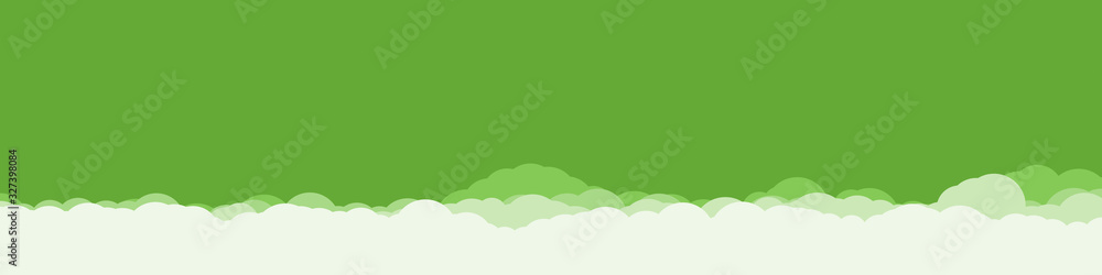 Obraz premium Abstract Color Clouds Sky Generative Art background illustration