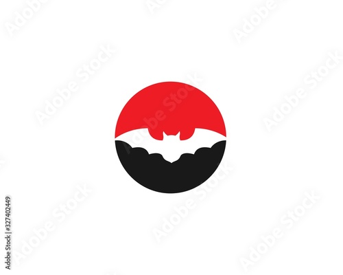 Bats icon, vector illustration