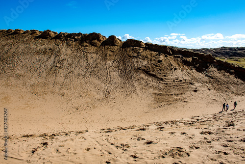 Braunton Burrows in North Devon is the largest sand dune system in England photo