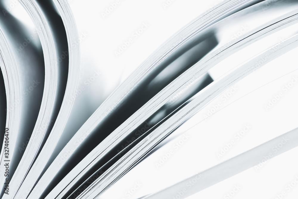 Obraz premium Pages of open book close-up