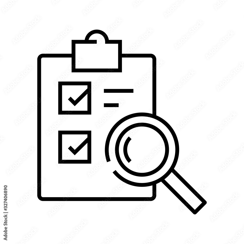 Productive work line icon, concept sign, outline vector illustration, linear symbol.