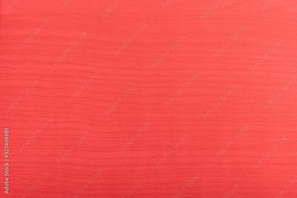 Fototapeta premium Red wood texture. Red laminate parquet or plywood similar wood floor texture background.