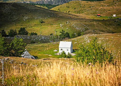 Nice village in the mountai...