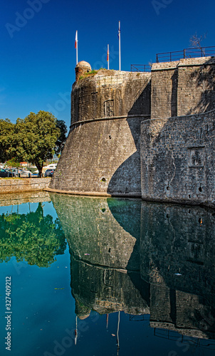 View on the wall of Kotor w...
