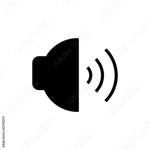 sound volume icon vector template