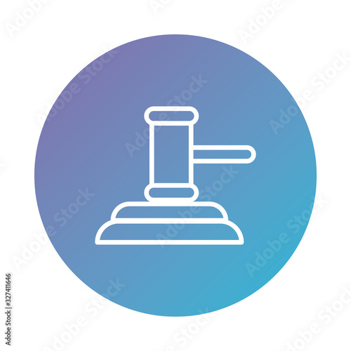 justice hammer device degraded style