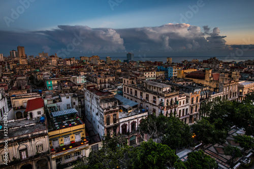 Havana Cuba Dusk