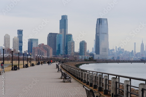A view of Manhattan from Liberty State Park. © konik60