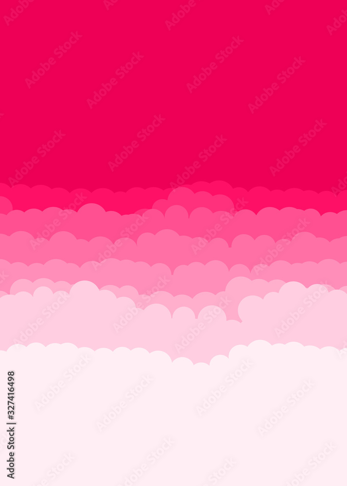 Abstract Color Clouds Sky Generative Art background illustration Abstract Color Clouds Sky Generative Art background illustration
