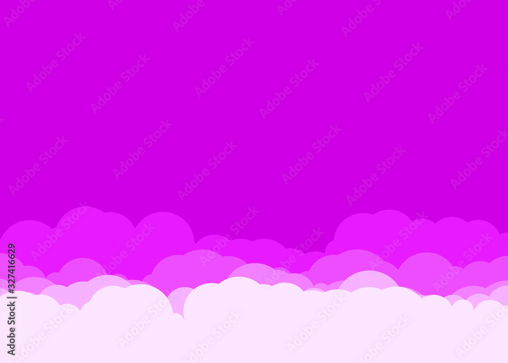 Abstract Color Clouds Sky Generative Art background illustration Abstract Color Clouds Sky Generative Art background illustration