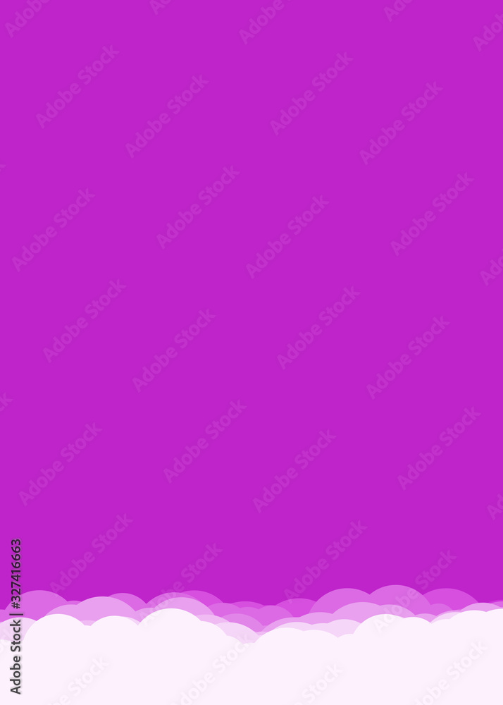 Abstract Color Clouds Sky Generative Art background illustration Abstract Color Clouds Sky Generative Art background illustration