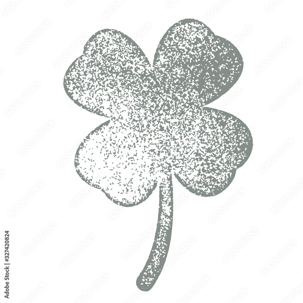 Grunge Clover Shamrock Grunge Clover Shamrock