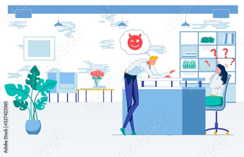 Secretary Terrified at Sexual Harassment at Work