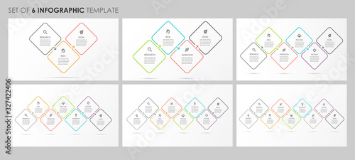Vector infographic template