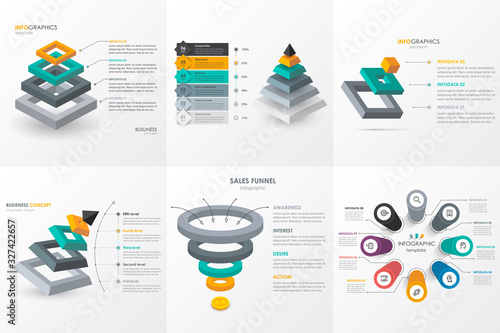 Vector infographic template