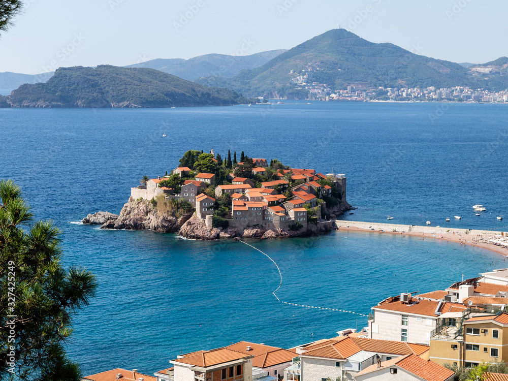 premium hotel on the peninsula of sveti stefan in montenegro