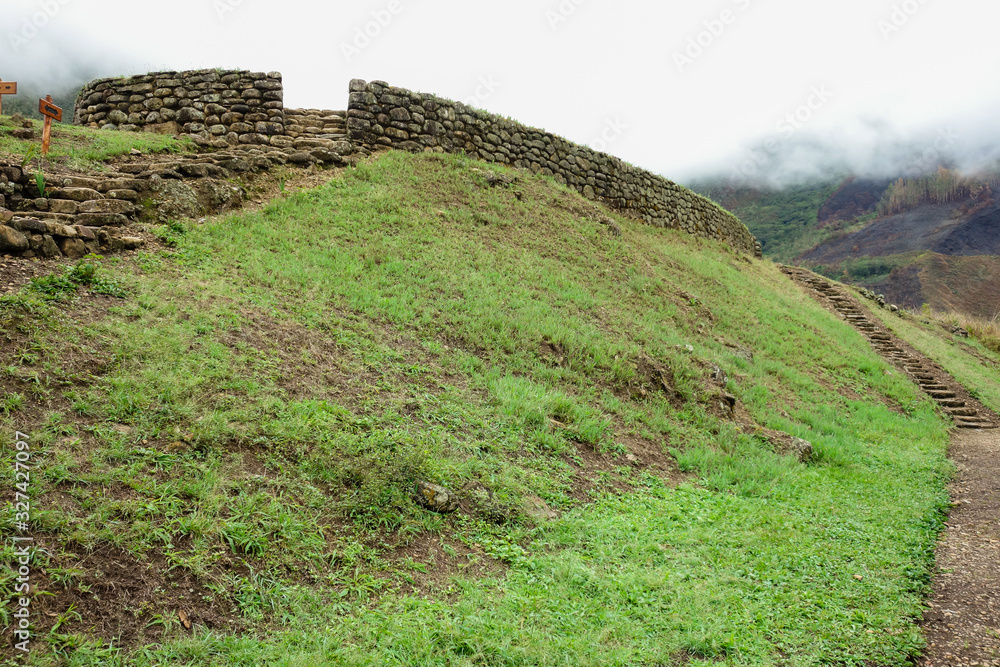 Wamanmarka archaeological site, Cusco/Peru. Nation cultural heritage