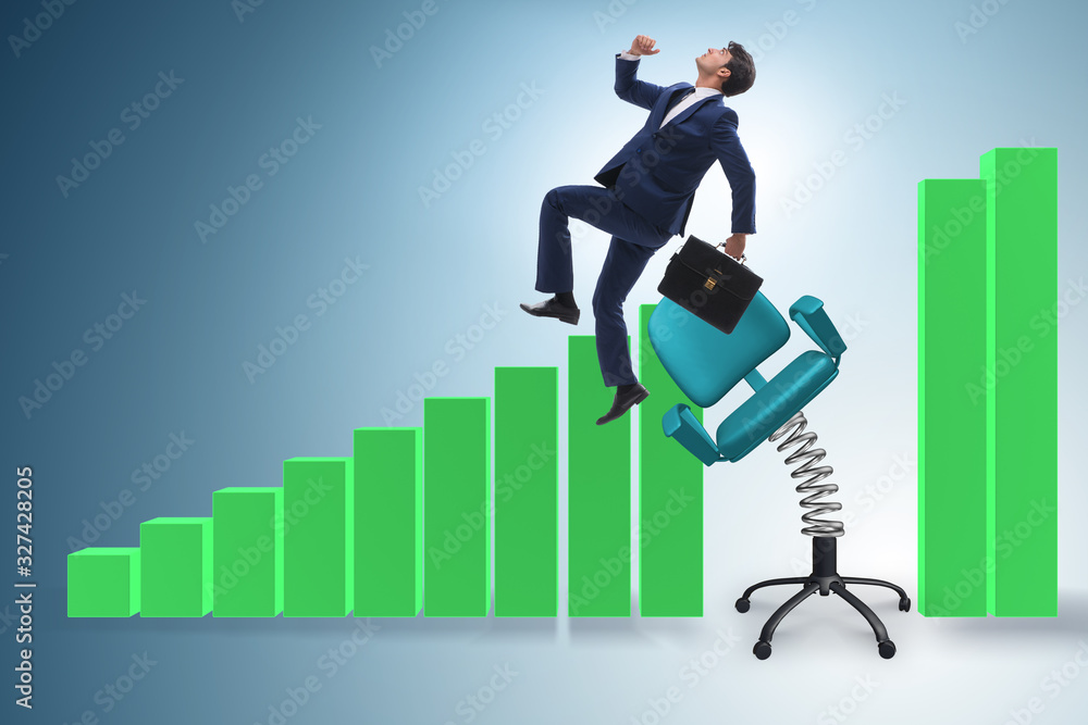 Dismissal and redundancy concept with businessman Dismissal and redundancy concept with businessman