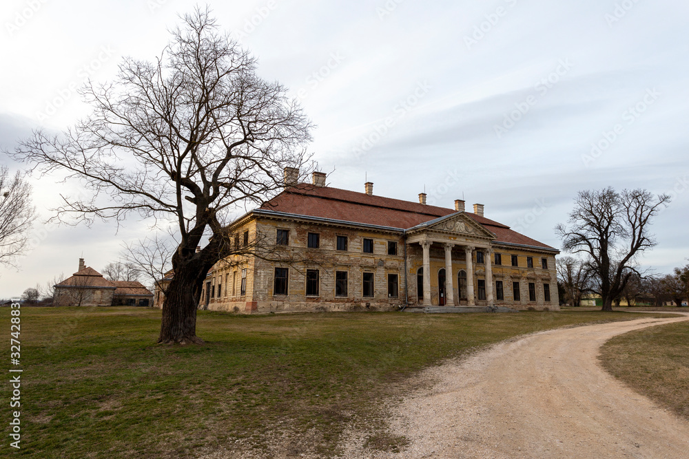Cziraky castle in Lovasbereny, Hungary.