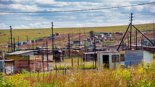 Canvastavla Shantytown in South Africa
