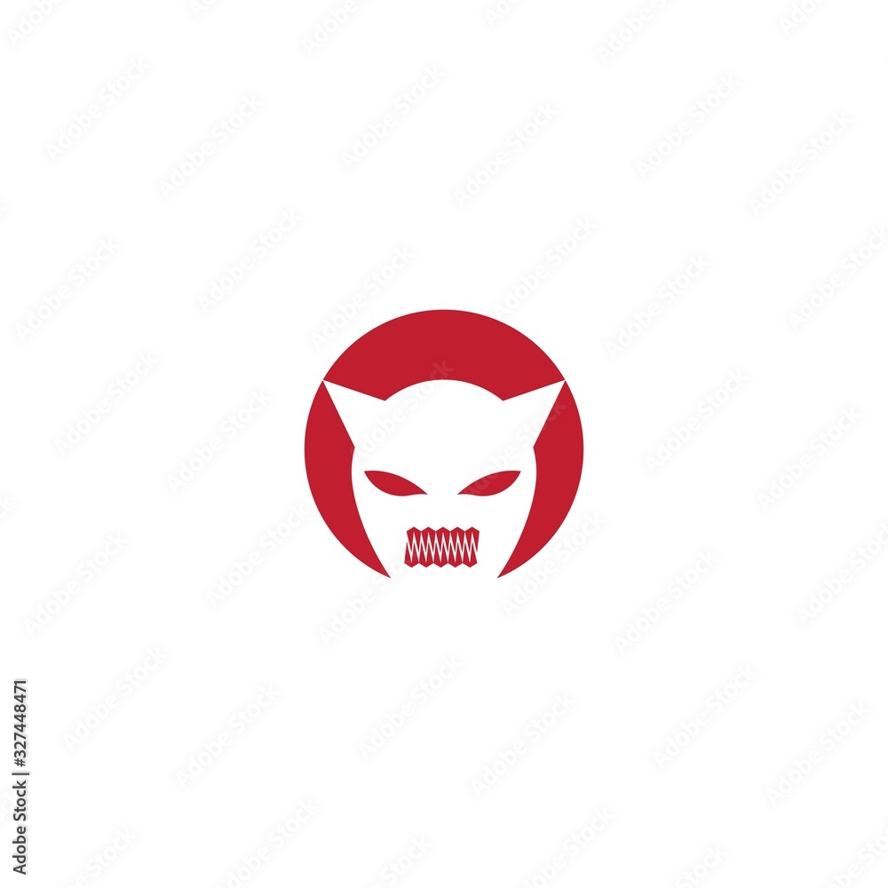 Fototapeta premium Devil logo