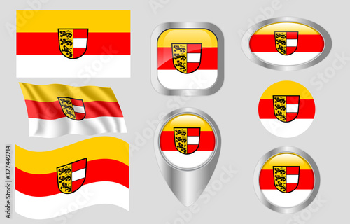 Flag of Carinthia, Austria