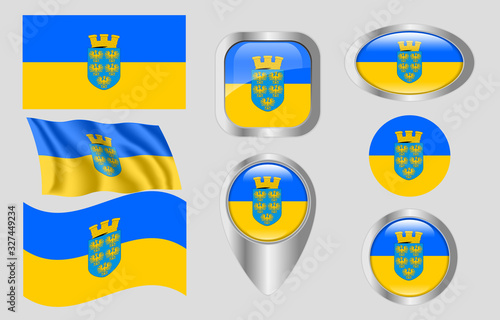 Flag of Lower Austria, Austria