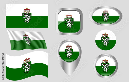 Flag of Styria, Austria