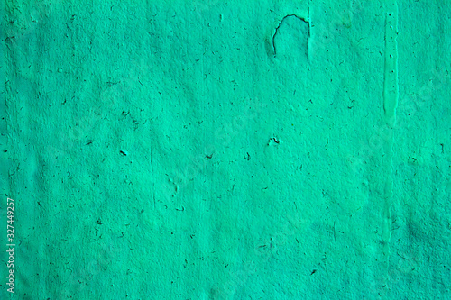 Aquamarine colored wall texture background with textures of different shades of aquamarine