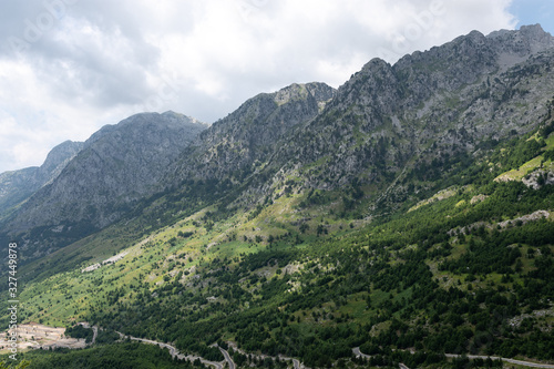 Vallée de Shkodër, au nord de l'Albanie