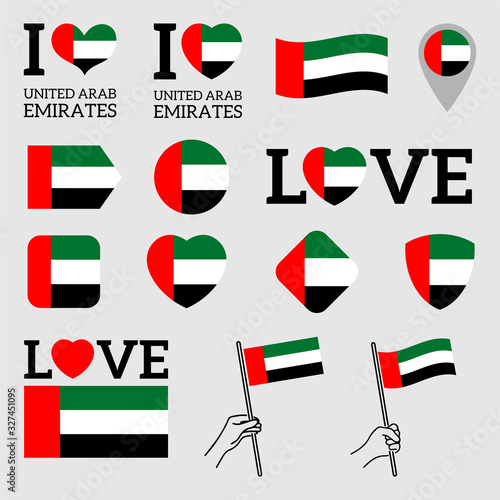 Flag of United Arab Emirates