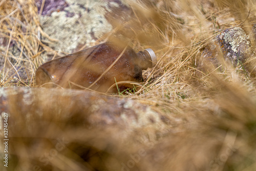 Alcohol Bottle Peru Highlands photo