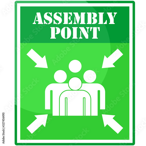 Green assembly point 