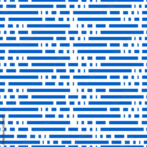 Colorful Hand painted simple rectangular pattern variation