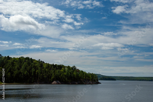 Distant Motorboat