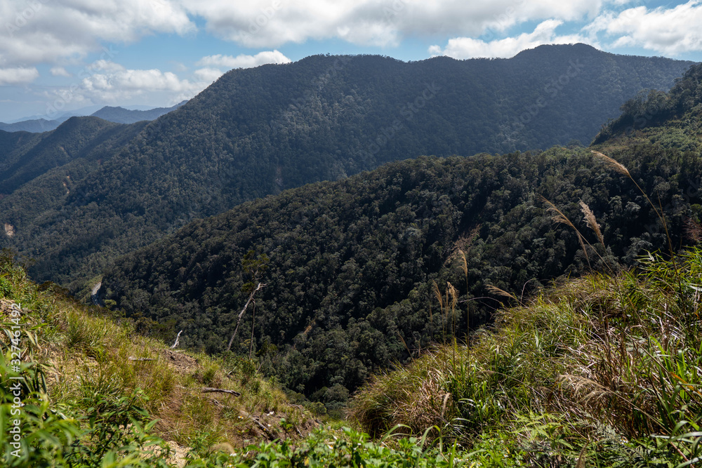 Naklejka premium Mountains and Landscapes