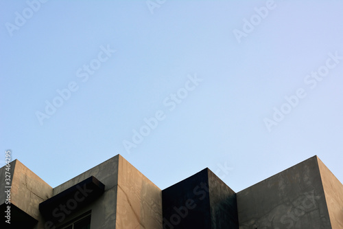 Abstract architecture of a modern building