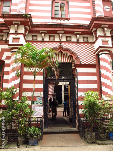 Jami Ul-Alfar Mosque in Colombo  Sri Lanka
