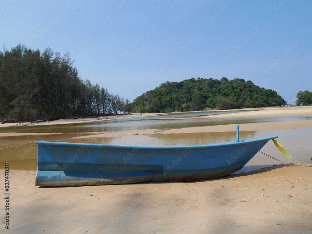 boat on the beach