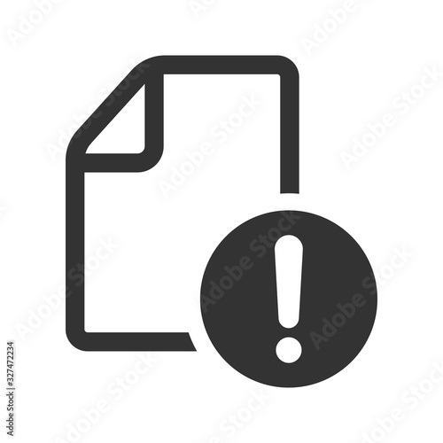 File error icon