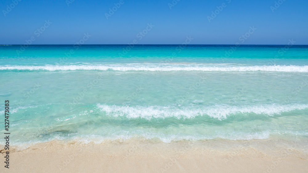 Marsa Matruh, Egypt. The sandy beach and the amazing sea with tropical blue, turquoise and green colors. Relaxing context. Fabulous holidays. Mediterranean Sea. North Africa. Clean and pristine sea Marsa Matruh, Egypt. The sandy beach and the amazing sea with tropical blue, turquoise and green colors. Relaxing context. Fabulous holidays. Mediterranean Sea. North Africa. Clean and pristine sea