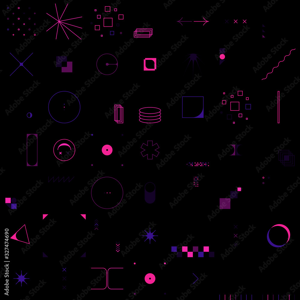 Linear Abstract Vector Pattern Linear Abstract Vector Pattern
