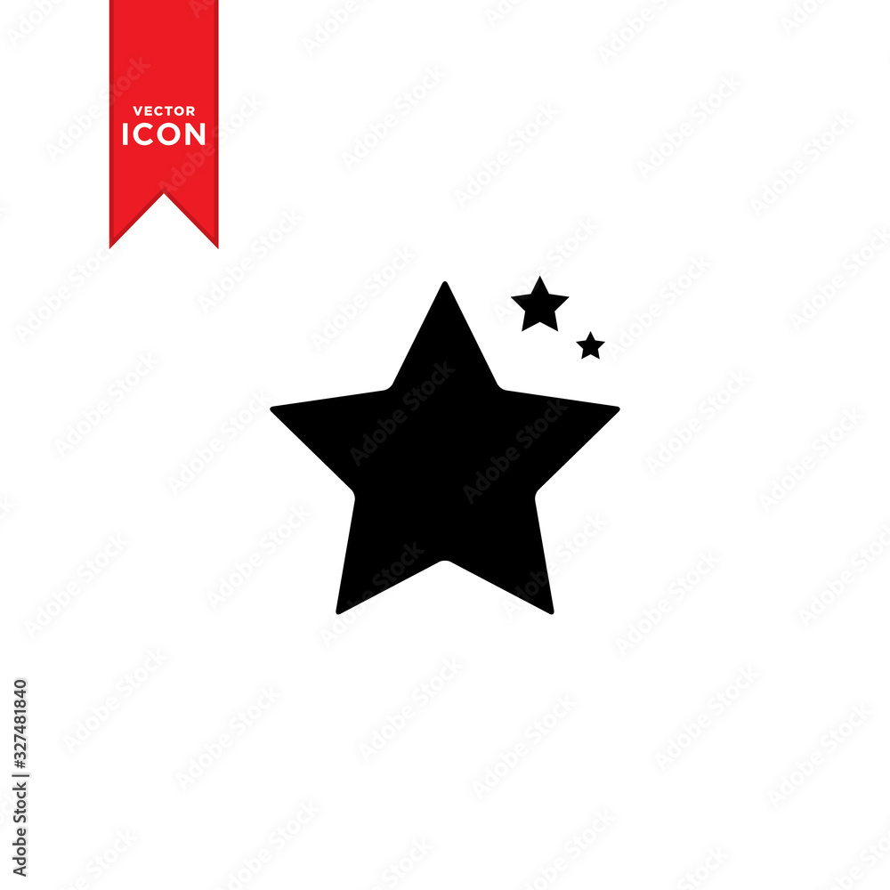 Star icon vector. Trendy flat design style on trendy icon. Star icon vector. Trendy flat design style on trendy icon.