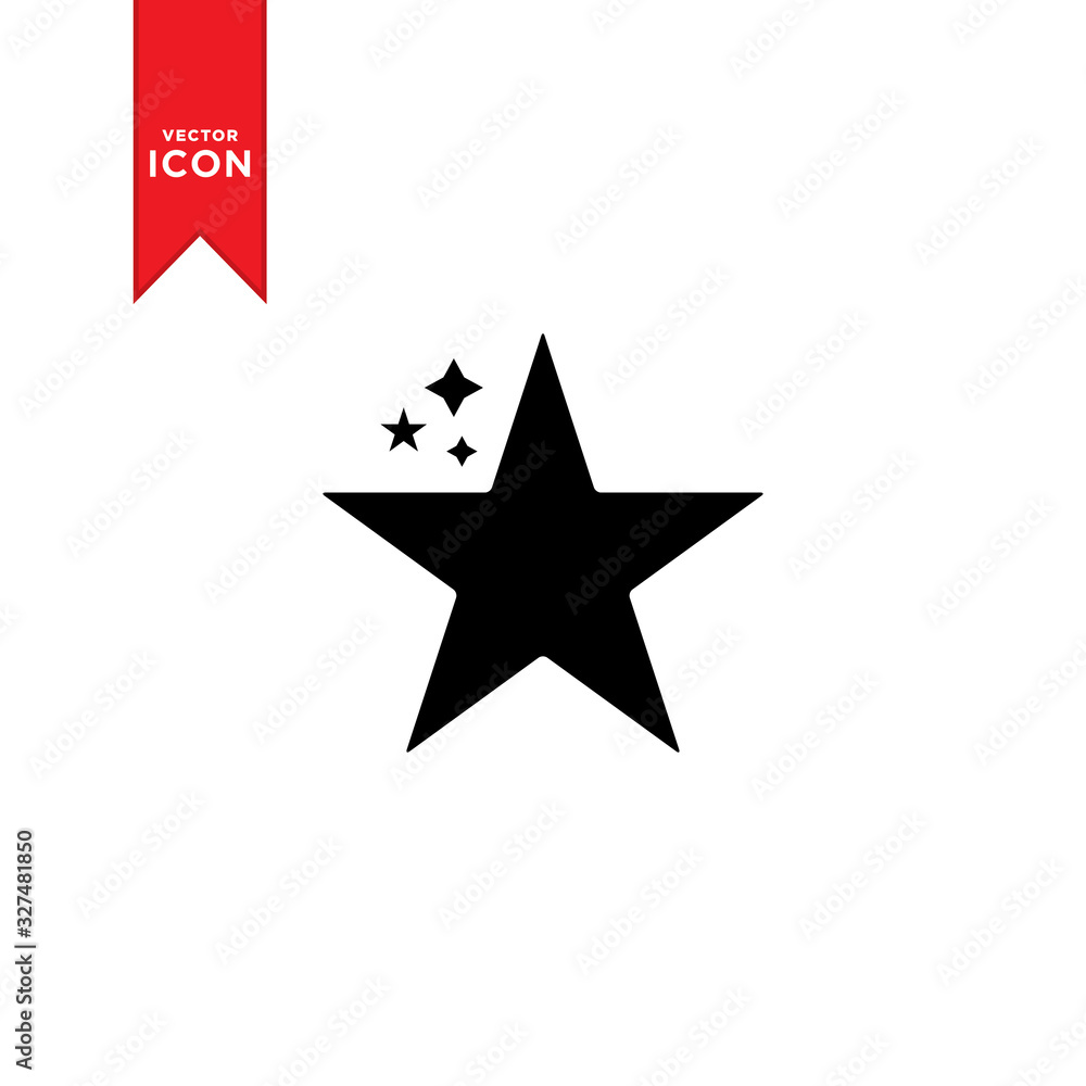Star icon vector. Trendy flat design style on trendy icon. Star icon vector. Trendy flat design style on trendy icon.