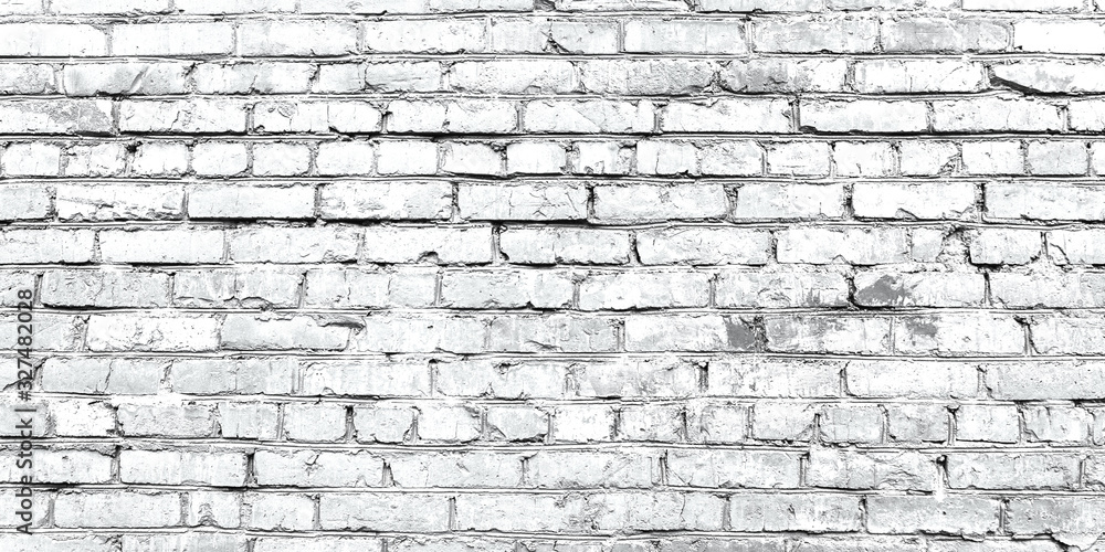 White brick wall texture. Background for text or design White brick wall texture. Background for text or design
